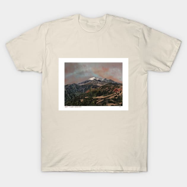 Mount Saint Helens T-Shirt by sydneybrookeart